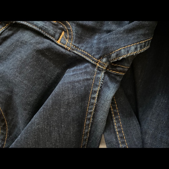 Hudson Jeans Bootcut Blue Denim Elastan Flaps 28 - Picture 9 of 14